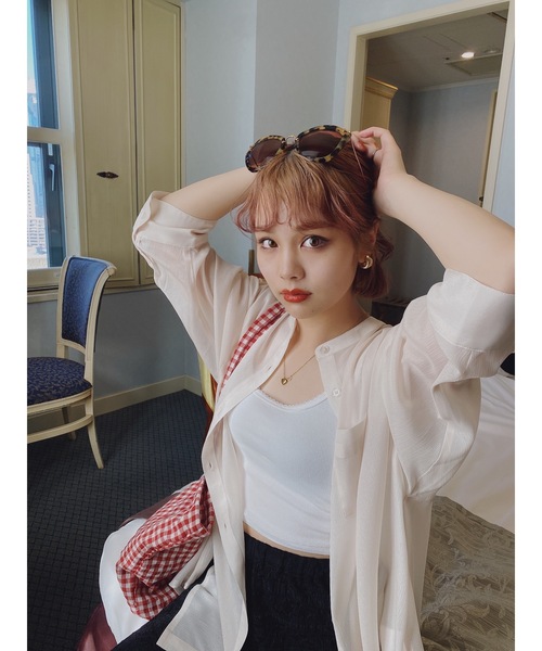 JUMELLE（ジュメロ）の「ギンガムエコバッグ（エコバッグ/サブバッグ・レディース・レッド・FREE）」の12枚目の写真