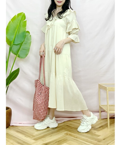 JUMELLE（ジュメロ）の「ギンガムエコバッグ（エコバッグ/サブバッグ・レディース・レッド・FREE）」の18枚目の写真