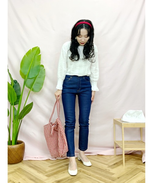 JUMELLE（ジュメロ）の「ギンガムエコバッグ（エコバッグ/サブバッグ・レディース・レッド・FREE）」の19枚目の写真