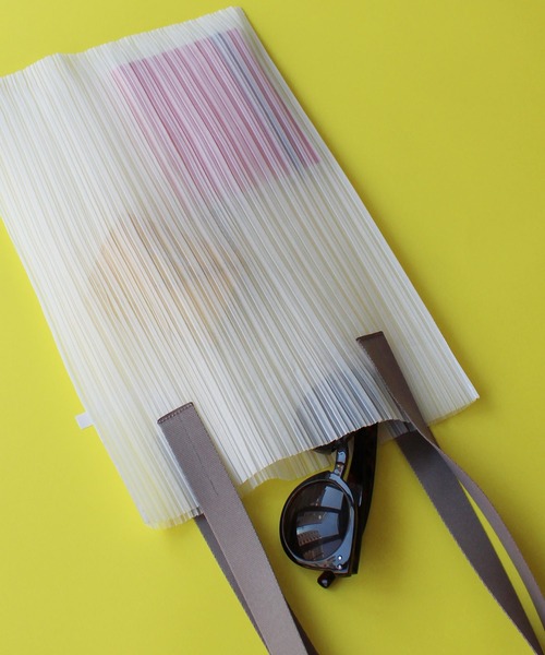 GLOBAL FORME CONCRETE（グローバルフォルムコンクリート）の「【zero】Pleats bag large stripe