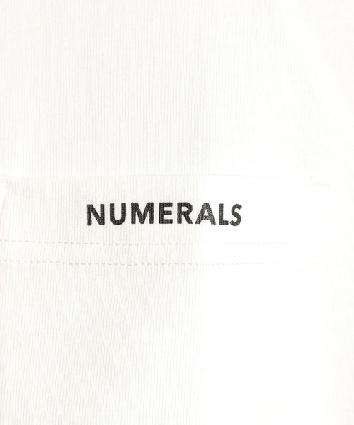 NUMERALS（ヌメラルズ）の「[NUMERALS]ポケットＴシャツ（Tシャツ/カットソー・メンズ・ホワイト/ブラック・LARGE/X-LARGE/MEDIUM）」の19枚目の写真