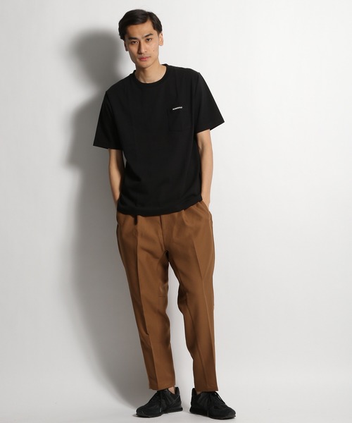 NUMERALS（ヌメラルズ）の「[NUMERALS]ポケットＴシャツ（Tシャツ/カットソー・メンズ・ホワイト/ブラック・LARGE/X-LARGE/MEDIUM）」の8枚目の写真