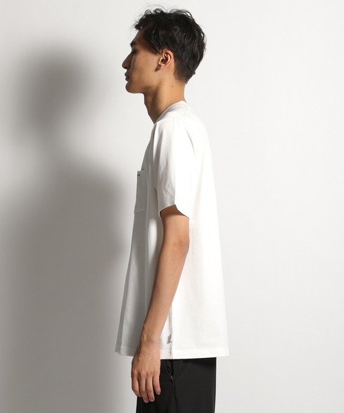NUMERALS（ヌメラルズ）の「[NUMERALS]ポケットＴシャツ（Tシャツ/カットソー・メンズ・ホワイト/ブラック・LARGE/X-LARGE/MEDIUM）」の10枚目の写真