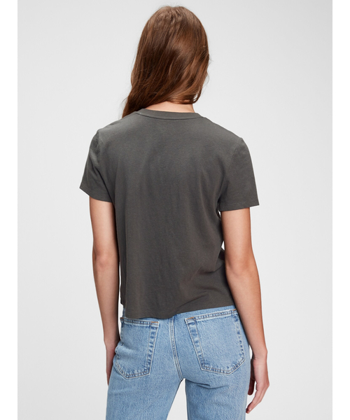 GAP(ギャップ)の「Disney ミッキーマウス シュランケンtシャツ(Tシャツ/カットソー・レディース・その他・S/XL/L/M/XXS/XS)」の4枚目の写真