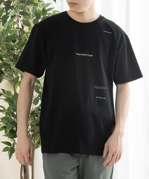 SlashDate（スラッシュデイト）の「シンプル ロゴ半袖Tシャツ（Tシャツ/カットソー・メンズ・ブラック系その他/ミント/ホワイト系その他2/ブラック/ベージュ/ホワイト・L/XL/M）」の5枚目の写真