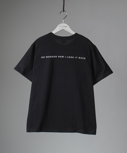 SlashDate（スラッシュデイト）の「シンプル ロゴ半袖Tシャツ（Tシャツ/カットソー・メンズ・ブラック系その他/ミント/ホワイト系その他2/ブラック/ベージュ/ホワイト・L/XL/M）」の10枚目の写真