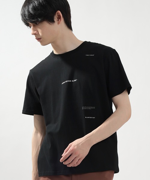 SlashDate（スラッシュデイト）の「シンプル ロゴ半袖Tシャツ（Tシャツ/カットソー・メンズ・ブラック系その他/ミント/ホワイト系その他2/ブラック/ベージュ/ホワイト・L/XL/M）」の19枚目の写真