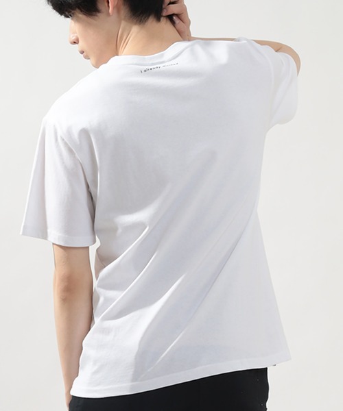 SlashDate（スラッシュデイト）の「シンプル ロゴ半袖Tシャツ（Tシャツ/カットソー・メンズ・ブラック系その他/ミント/ホワイト系その他2/ブラック/ベージュ/ホワイト・L/XL/M）」の14枚目の写真