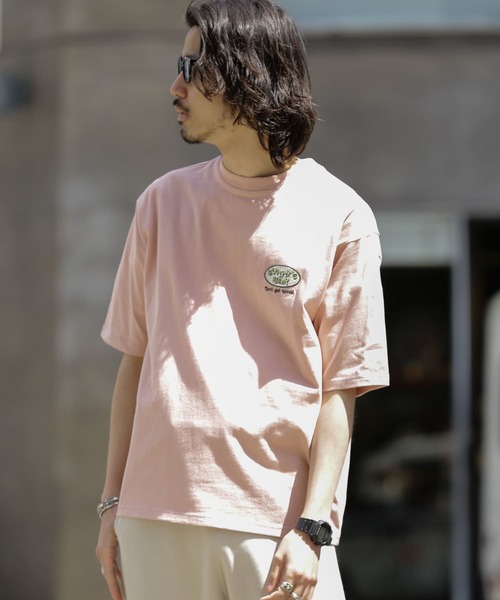 URBAN RESEARCH Sonny Label(アーバンリサーチサニーレーベル)の「DINER/BAR MOTIF Tシャツ(Tシャツ/カットソー・メンズ・チャコールグレー/ホワイト/ピンク/ミント・MEDIUM/LARGE)」の4枚目の写真