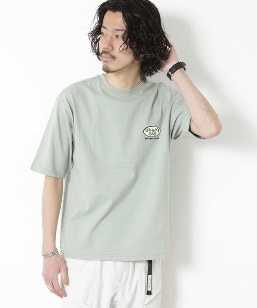 URBAN RESEARCH Sonny Label(アーバンリサーチサニーレーベル)の「DINER/BAR MOTIF Tシャツ(Tシャツ/カットソー・メンズ・チャコールグレー/ホワイト/ピンク/ミント・MEDIUM/LARGE)」の9枚目の写真