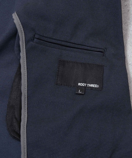 ZIP FIVE(ジップファイブ)の「【ZIP FIVE】2WAYストレッチイージーケアクイックドライ サーフニットテーラードジャケット(テーラードジャケット・メンズ・ブルー/ネイビー/グレー・MEDIUM/LARGE/SMALL/X-LARGE)」の11枚目の写真