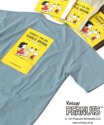 PEANUTS（ピーナッツ）の「SNOOPY/スヌーピー バックプリント ビッグシルエット Tシャツ（Tシャツ/カットソー・メンズ）」
