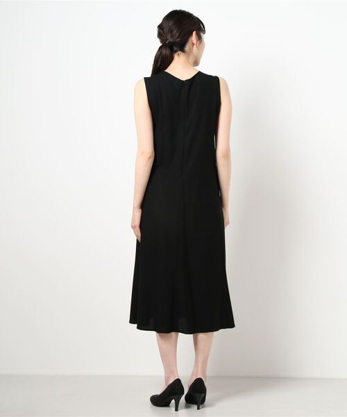 クリスマスツリー特価 Design By A C セール Alpha ツイルフレアーワンピース ワンピース A C Alpha ワンピース Cubic エーシーデザインバイアルファキュービック のファッション