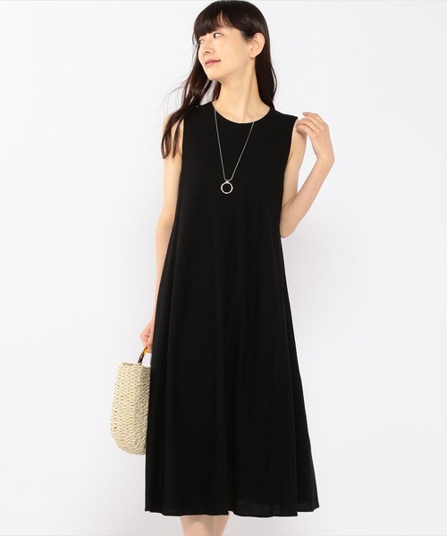 クリスマスツリー特価 Design By A C セール Alpha ツイルフレアーワンピース ワンピース A C Alpha ワンピース Cubic エーシーデザインバイアルファキュービック のファッション