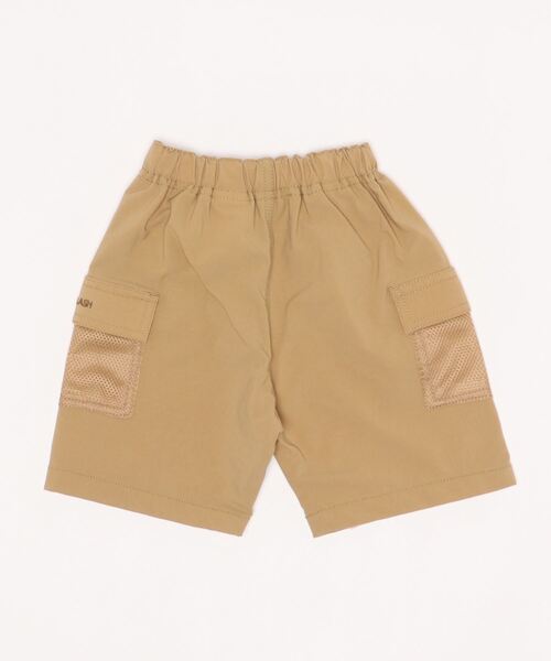DILASH(ディラッシュ)の「撥水加工メッシュポケットハーフパンツ 5分丈(その他パンツ・キッズ・ベージュ/カーキ/オレンジ・150/130/100/140/110/80/120/90)」の4枚目の写真