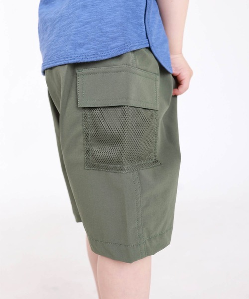 DILASH(ディラッシュ)の「撥水加工メッシュポケットハーフパンツ 5分丈(その他パンツ・キッズ・ベージュ/カーキ/オレンジ・150/130/100/140/110/80/120/90)」の12枚目の写真