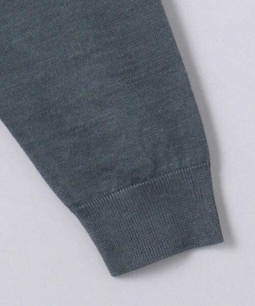 UNITED ARROWS（ユナイテッドアローズ）の「＜UNITED ARROWS＞ ラミー/ポリエステル ノーボタン カーディガン（カーディガン/ボレロ・メンズ・ダークブラウン/オリーブ/ダークグレー・SMALL/MEDIUM/LARGE/X-LARGE）」の13枚目の写真