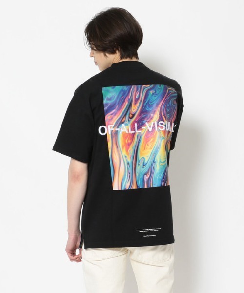 A4A(エーフォーエー)の「A4A エーフォーエー/MELT ショートスリーブTシャツ(Tシャツ/カットソー・メンズ・ホワイト/ブラック・FREE)」の2枚目の写真