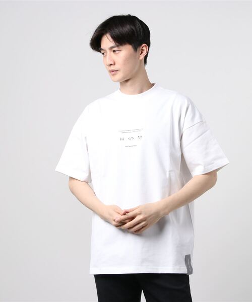 A4A(エーフォーエー)の「A4A エーフォーエー/MELT ショートスリーブTシャツ(Tシャツ/カットソー・メンズ・ホワイト/ブラック・FREE)」の5枚目の写真