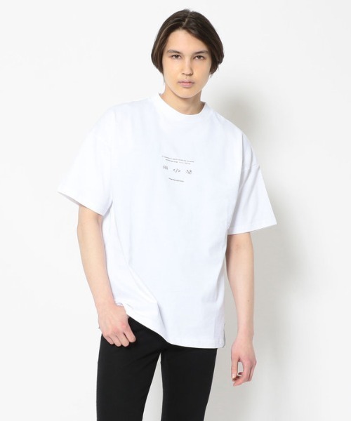 A4A(エーフォーエー)の「A4A エーフォーエー/MELT ショートスリーブTシャツ(Tシャツ/カットソー・メンズ・ホワイト/ブラック・FREE)」の7枚目の写真