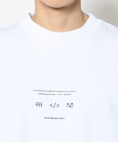 A4A(エーフォーエー)の「A4A エーフォーエー/MELT ショートスリーブTシャツ(Tシャツ/カットソー・メンズ・ホワイト/ブラック・FREE)」の9枚目の写真