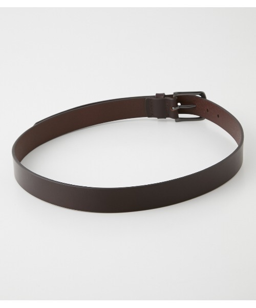 AZUL by moussy（アズールバイマウジー）の「BASIC LEATHER BELT/ベーシックレザーベルト（ベルト・メンズ・ブラック/ブラウン・FREE）」の10枚目の写真