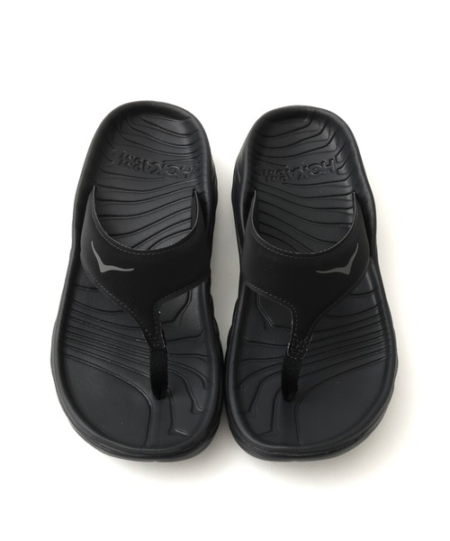 HOKA(ホカ)の「HOKA ORA RECOVERY FLIP / ホカ オラ リカバリー フリップ(サンダル・レディース・ブラック・24.0cm/25.0cm/23.0cm/22.0cm)」の1枚目の写真