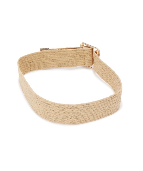 FREE'S MART（フリーズマート）の「雑材ベルト（ベルト・レディース・ホワイト/ベージュ・ﾌﾘ-）」の9枚目の写真