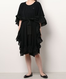 VivienneWestwood☆ ムラ糸裏毛 パネルブロッキングワンピース ムラ糸裏毛 パネルブロッキングワンピース(グレー系