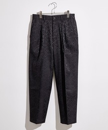 JUNRED | ジャガード2タックワイドパンツ(その他パンツ)