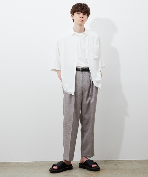 JUNRED(ジュンレッド)の「ジャガード2タックパンツ(その他パンツ・メンズ・ブラック/グレー・S/M/L)」の11枚目の写真