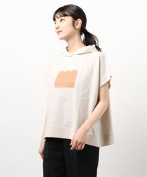 Samansa Mos2 | 【ねこねこ食パン】食パンプリントパーカー(パーカー)