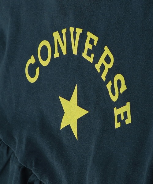 CONVERSE（コンバース）の「【CONVERSE/コンバース】アシンメトリー半袖ワンピース（ワンピース・キッズ・ネイビー/カーキ・110cm/130cm/100cm/120cm/140cm）」の13枚目の写真