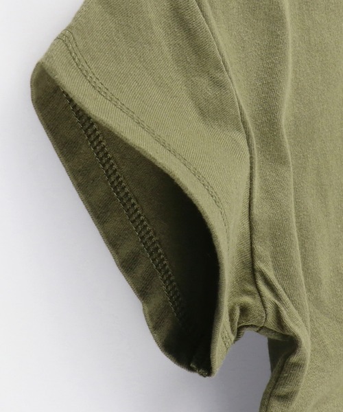 CONVERSE（コンバース）の「【CONVERSE/コンバース】アシンメトリー半袖ワンピース（ワンピース・キッズ・ネイビー/カーキ・110cm/130cm/100cm/120cm/140cm）」の5枚目の写真