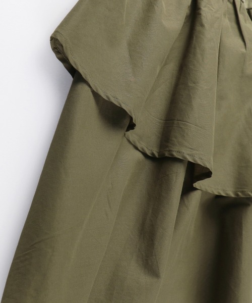 CONVERSE（コンバース）の「【CONVERSE/コンバース】アシンメトリー半袖ワンピース（ワンピース・キッズ・ネイビー/カーキ・110cm/130cm/100cm/120cm/140cm）」の19枚目の写真