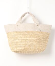 キャンバス×雑材シートトートバッグ