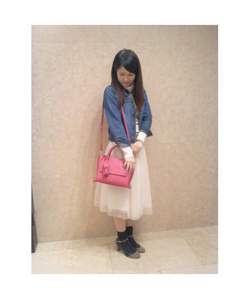 SAZABY（サザビー）の「LRO-01/ショルダー（ショルダーバッグ・レディース・アイボリー/ブルー/イエロー/マジェンタ・FREE）」の5枚目の写真