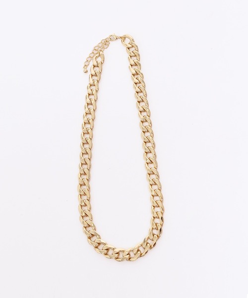 WC（ダブル シー）の「ボリュームチェーンネックレス（ネックレス・レディース・シルバー/ゴールド・FREE）」の4枚目の写真