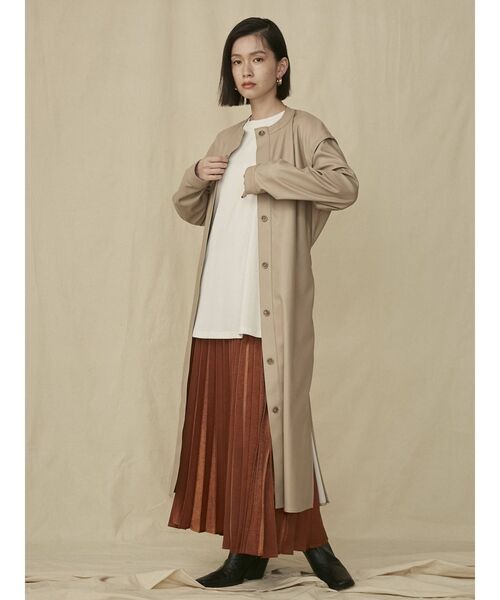 COTORICA（コトリカ）の「リブバックシャンプルオーバー（Tシャツ/カットソー・レディース・ブラック/ブラウン/オフホワイト・FREE）」の4枚目の写真