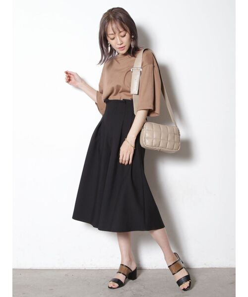 COTORICA（コトリカ）の「リブバックシャンプルオーバー（Tシャツ/カットソー・レディース・ブラック/ブラウン/オフホワイト・FREE）」の17枚目の写真