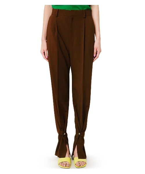 LE CIEL BLEU（ルシェルブルー）の「Ankle Tab Detail Pants（その他パンツ・レディース・ライトブルー/ブラック/ブラウン・36/34/38）」の6枚目の写真