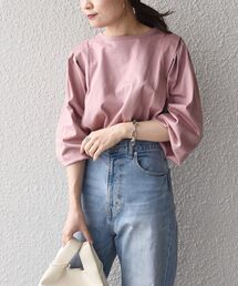 【WEB限定】タックデザインロングTEE◆