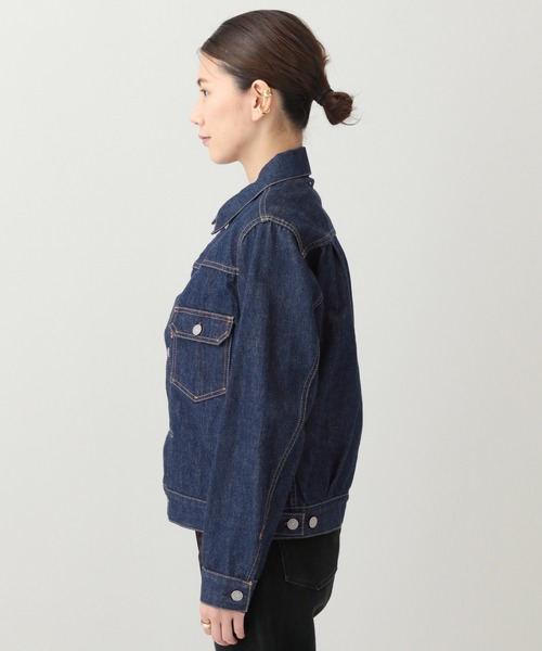 Scye(サイ)の「Curensology(カレンソロジー)/【Scye】デニムジャケット(デニムジャケット・レディース・インディゴブルー・FREE)」の6枚目の写真