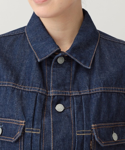 Scye(サイ)の「Curensology(カレンソロジー)/【Scye】デニムジャケット(デニムジャケット・レディース・インディゴブルー・FREE)」の10枚目の写真