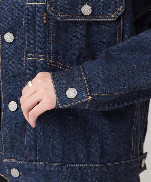 Scye(サイ)の「Curensology(カレンソロジー)/【Scye】デニムジャケット(デニムジャケット・レディース・インディゴブルー・FREE)」の4枚目の写真