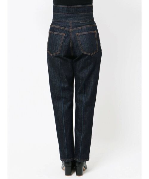 LAGUNAMOON（ラグナムーン）の「アシンメトリーハイウエストデニムパンツ（デニムパンツ・レディース・インディゴブルー/ブルー・SMALL/MEDIUM）」の5枚目の写真