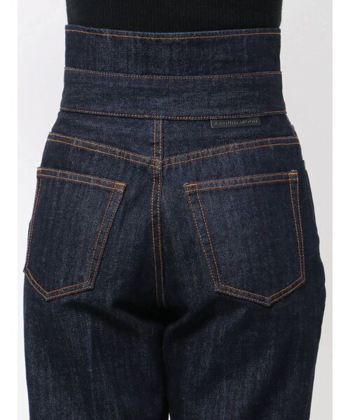 LAGUNAMOON（ラグナムーン）の「アシンメトリーハイウエストデニムパンツ（デニムパンツ・レディース・インディゴブルー/ブルー・SMALL/MEDIUM）」の13枚目の写真