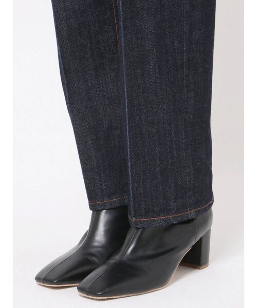 LAGUNAMOON（ラグナムーン）の「アシンメトリーハイウエストデニムパンツ（デニムパンツ・レディース・インディゴブルー/ブルー・SMALL/MEDIUM）」の3枚目の写真