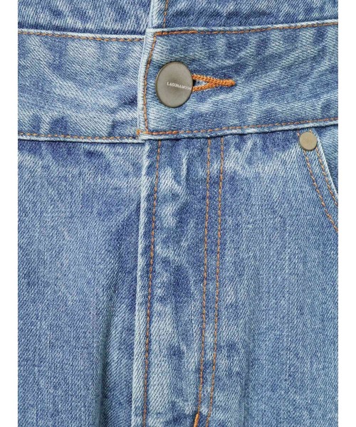 LAGUNAMOON（ラグナムーン）の「アシンメトリーハイウエストデニムパンツ（デニムパンツ・レディース・インディゴブルー/ブルー・SMALL/MEDIUM）」の16枚目の写真