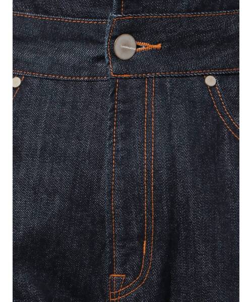 LAGUNAMOON（ラグナムーン）の「アシンメトリーハイウエストデニムパンツ（デニムパンツ・レディース・インディゴブルー/ブルー・SMALL/MEDIUM）」の10枚目の写真